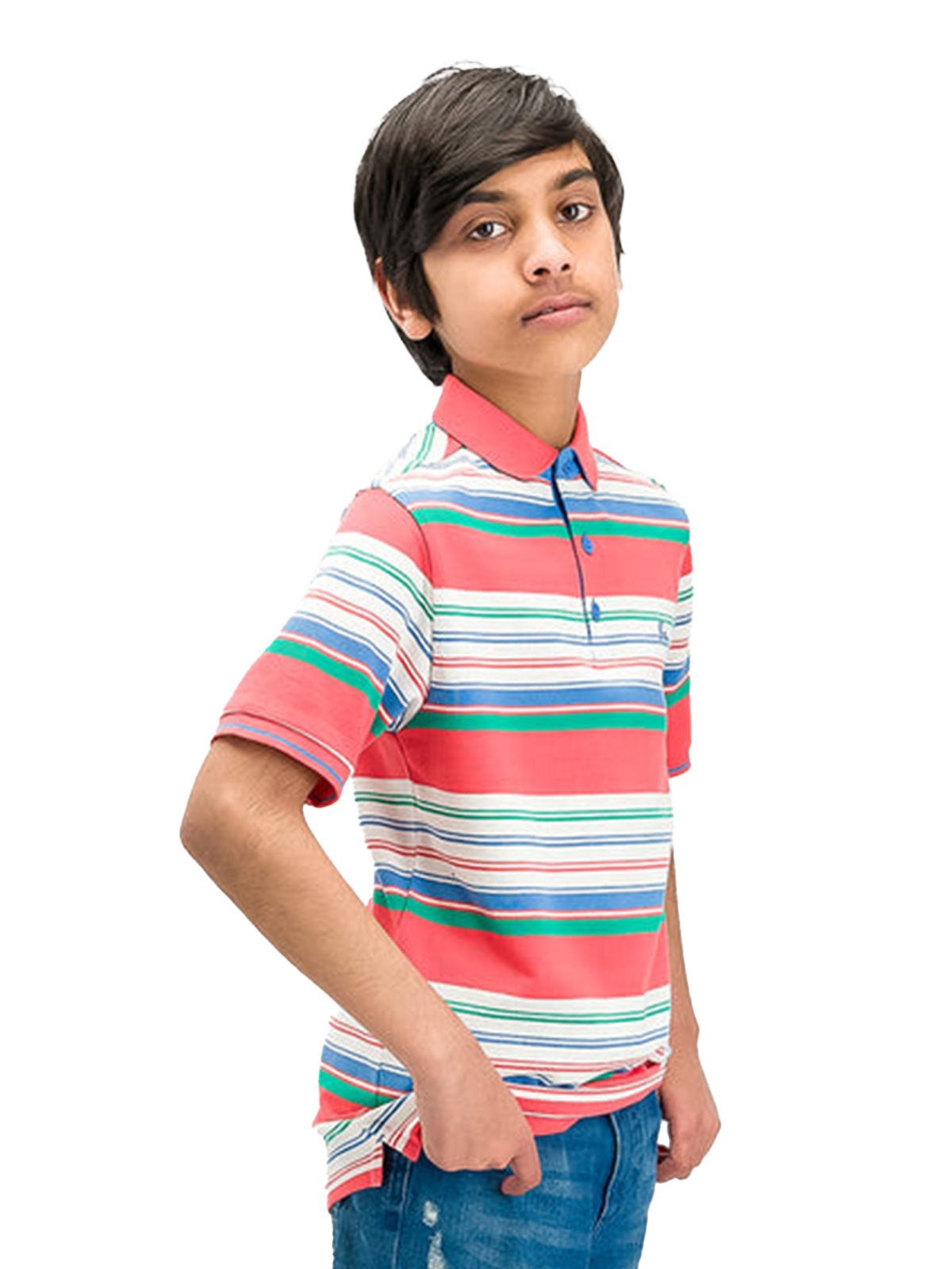 Color Block Club Polo