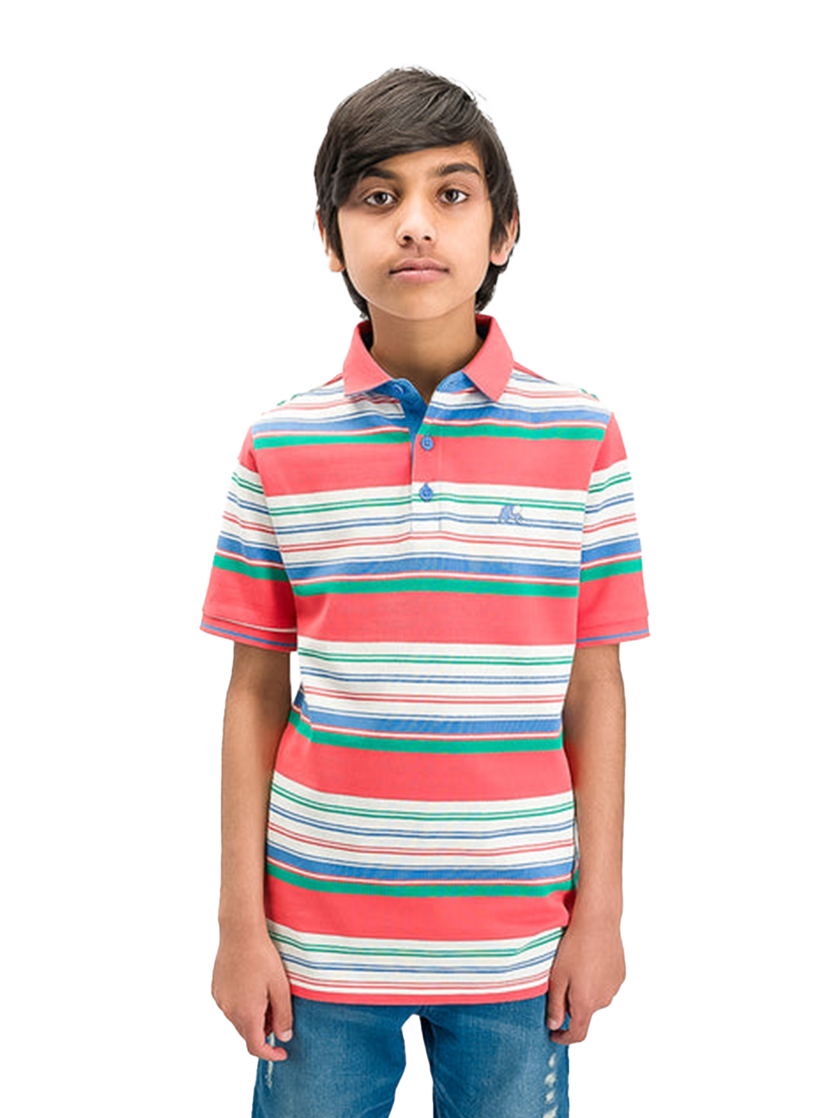 Color Block Club Polo