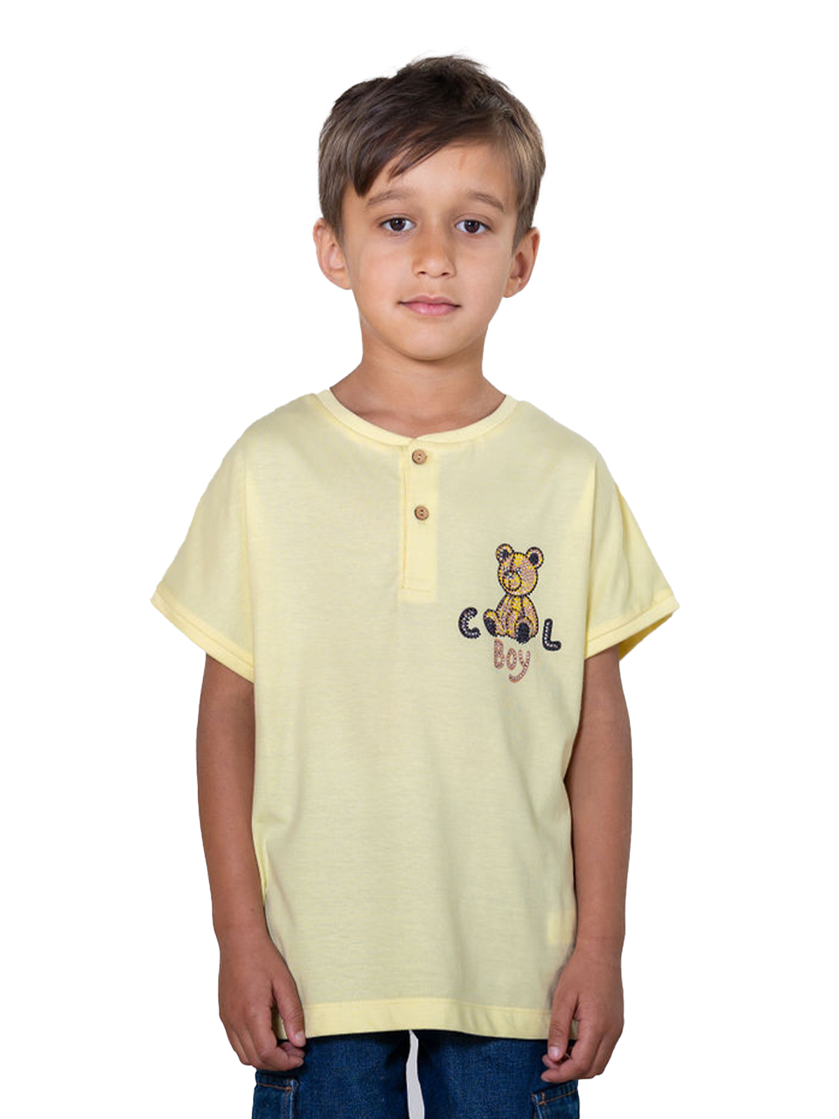 Crystal Bear  Batwing Tee