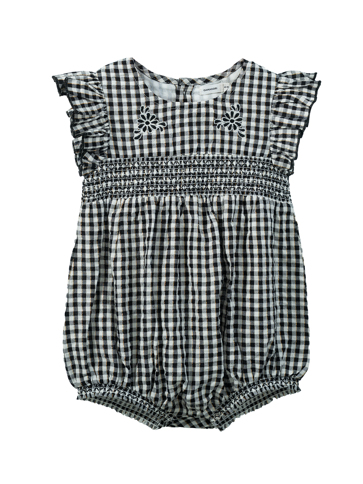 Floral Bloom Smock Romper