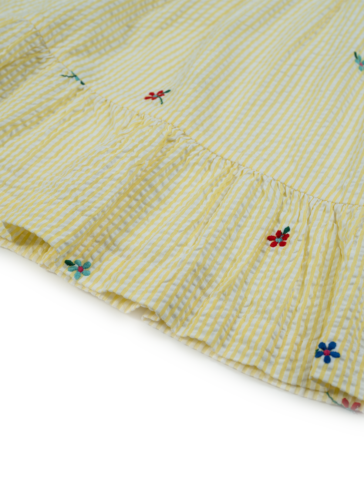 Lemonlight Floral Embroidered Dress