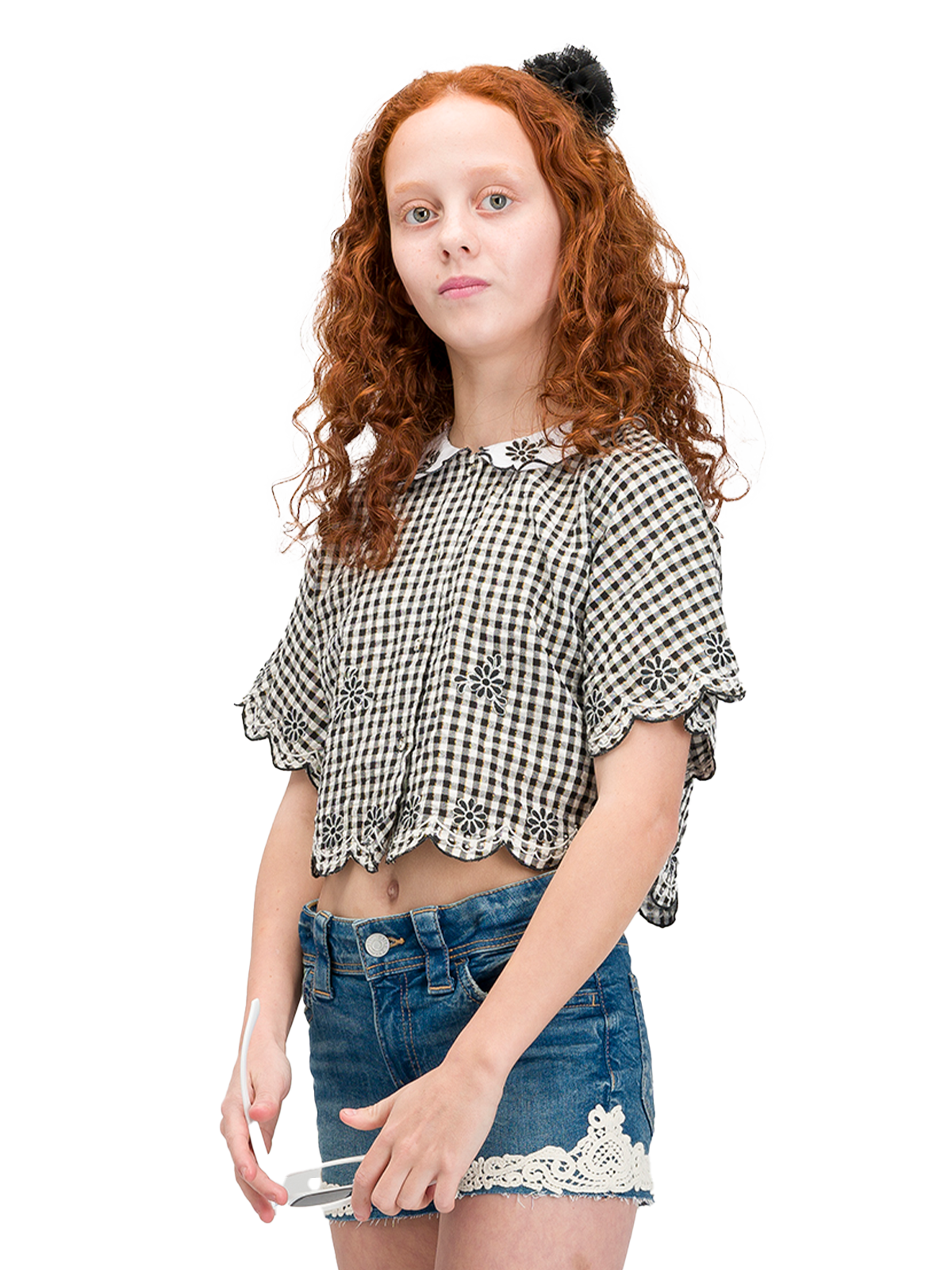 Sunberry Scallop Blouse