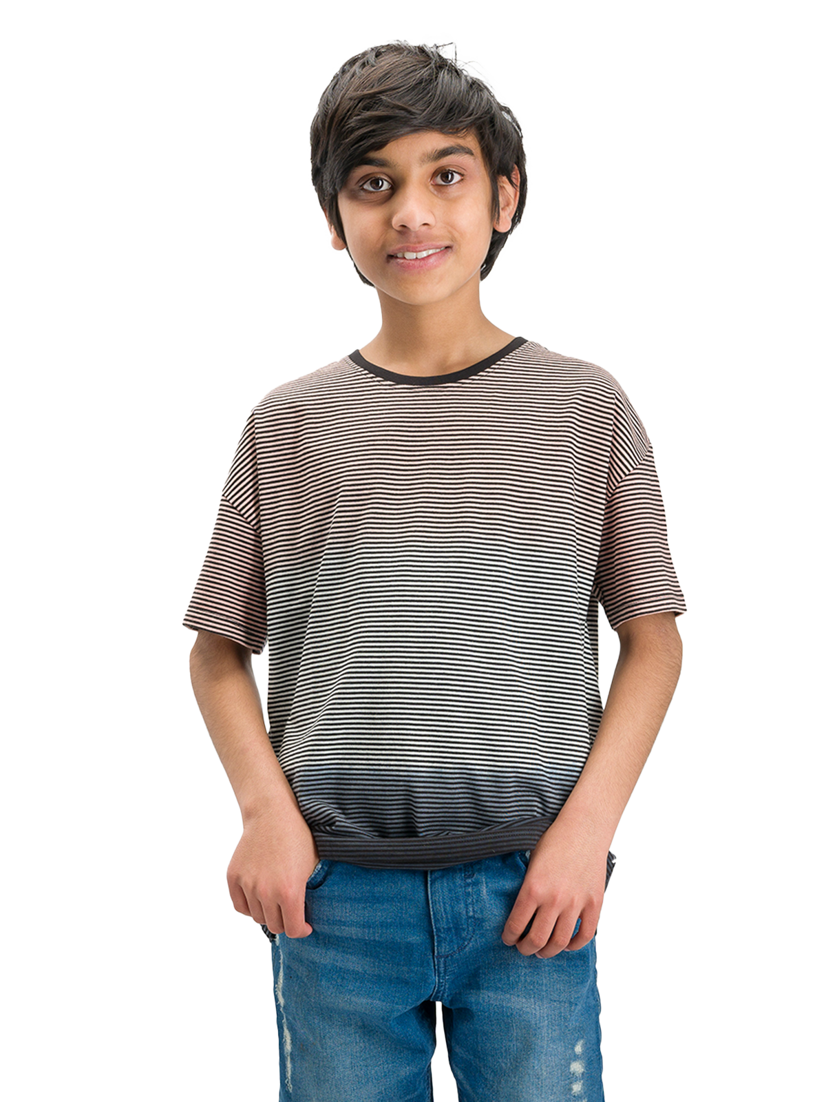 Twilight Stripes Relaxed Tee