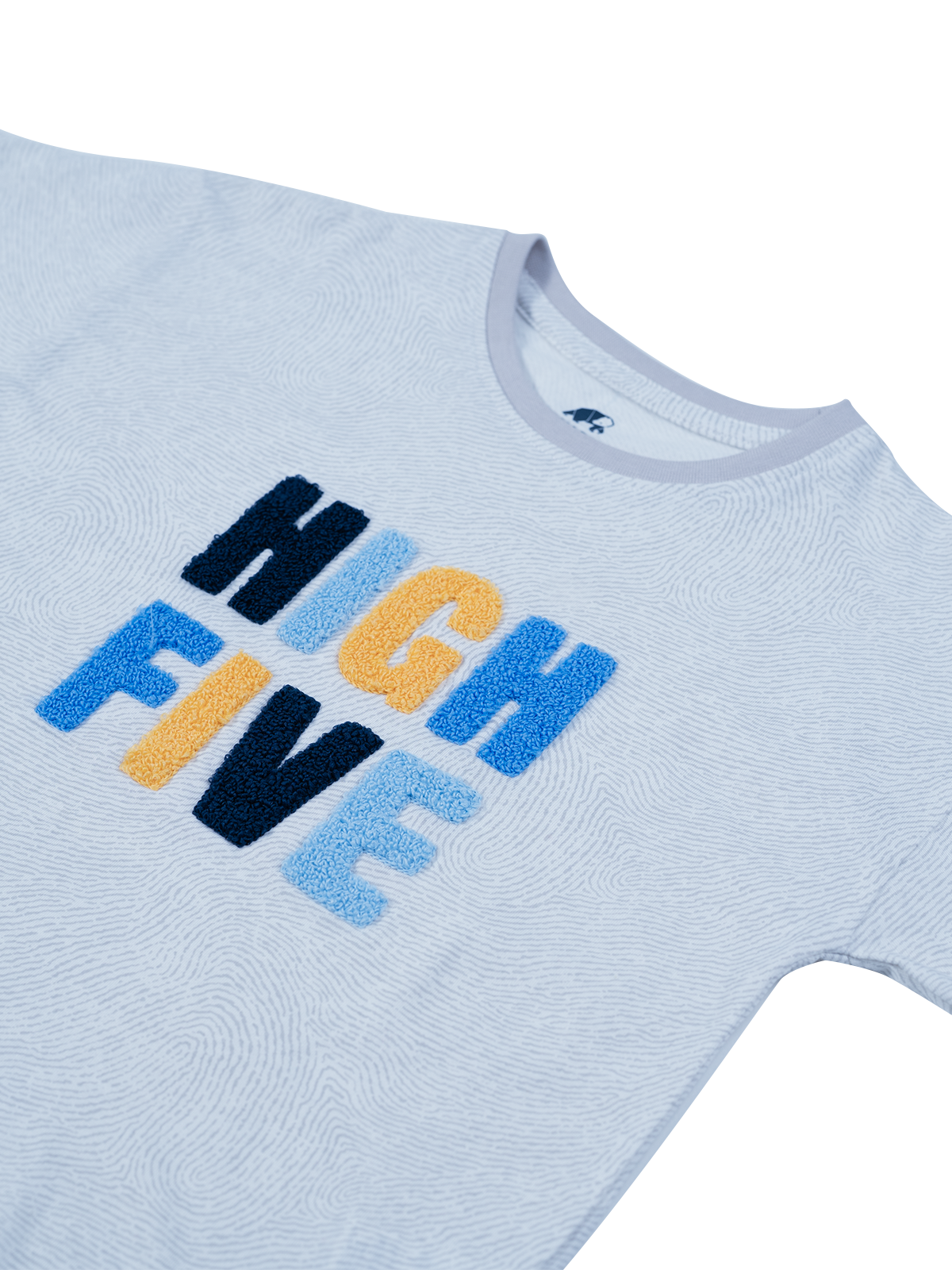 High Five Embroidered Tee
