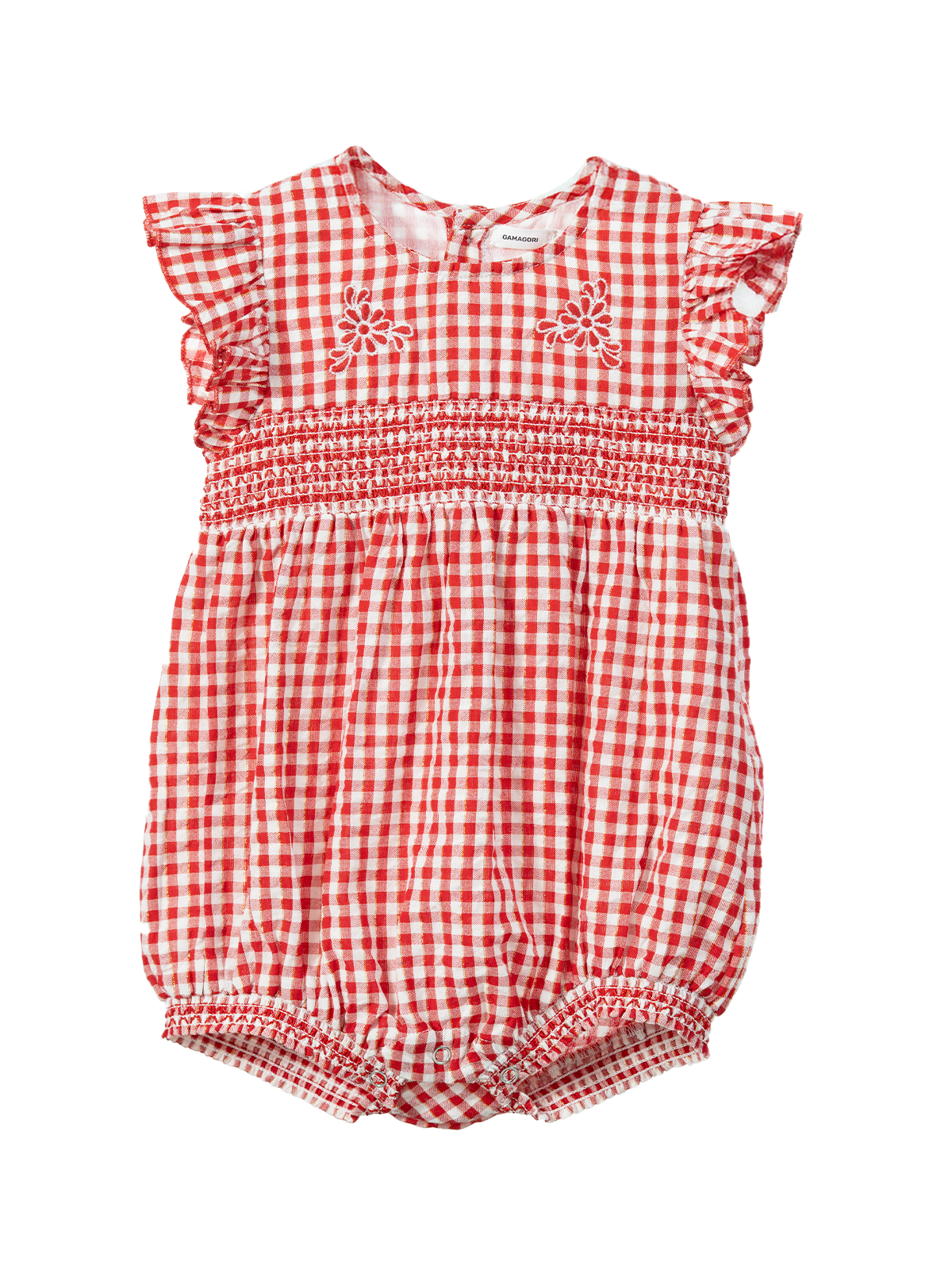 Floral Bloom Smock Romper