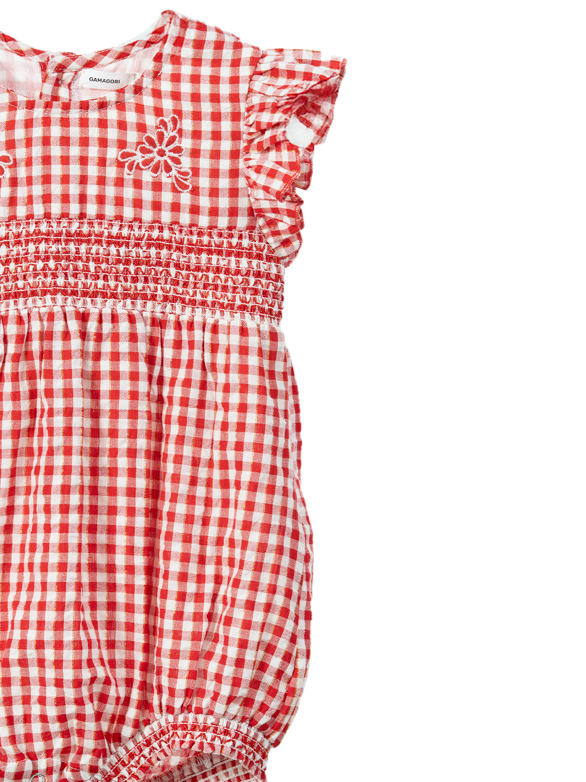 Floral Bloom Smock Romper